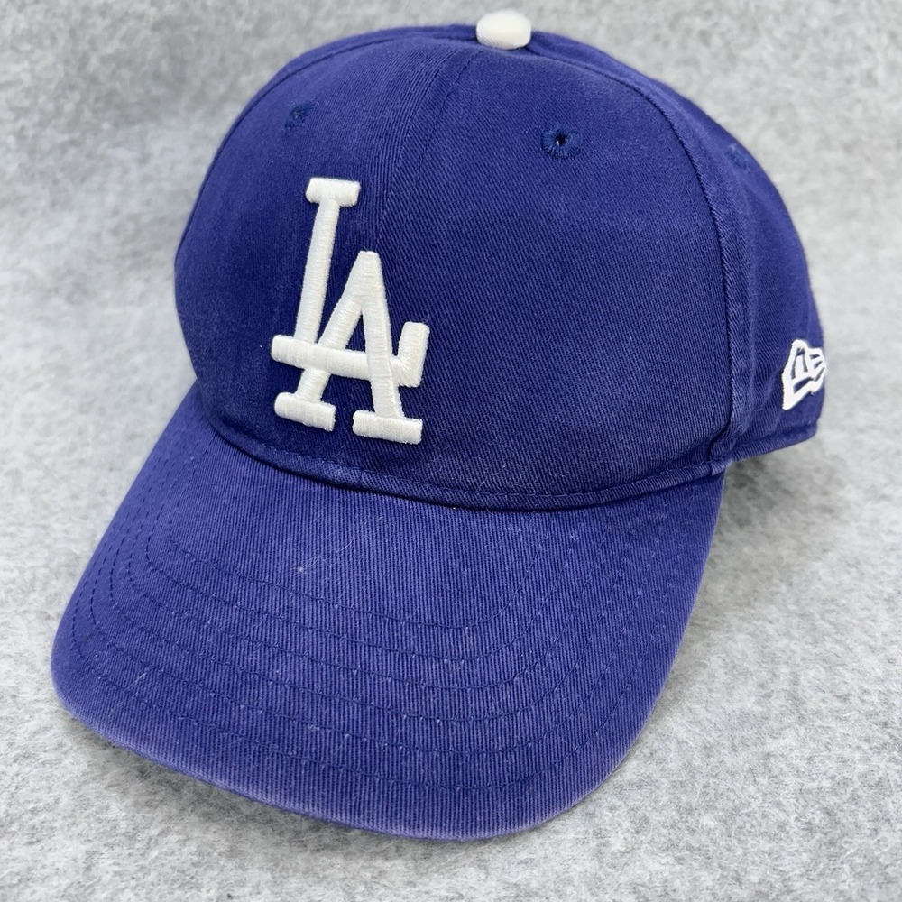 LA Dodgers Youth New Era Snapback Cap Blue White MLB Genuine Merchandise
